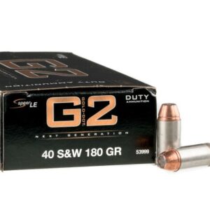 1000 Rounds of .40 S&W Ammo by Speer LE Gold Dot G2 – 180gr JHP