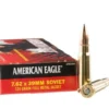 500 Rounds of 7.62x39mm Ammo by Federal – 124gr FMJ