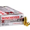 50 Rounds of .40 S&W Ammo by Winchester – 165gr BEB