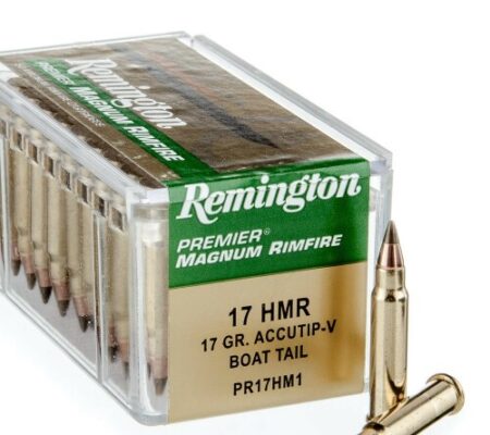 50 Rounds of .17HMR Ammo by Remington – 17gr Accutip